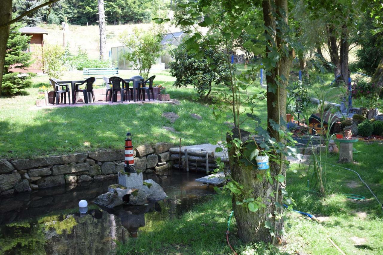 Ferienwohnung Waldmuehle Saupsdorf Eksteriør billede