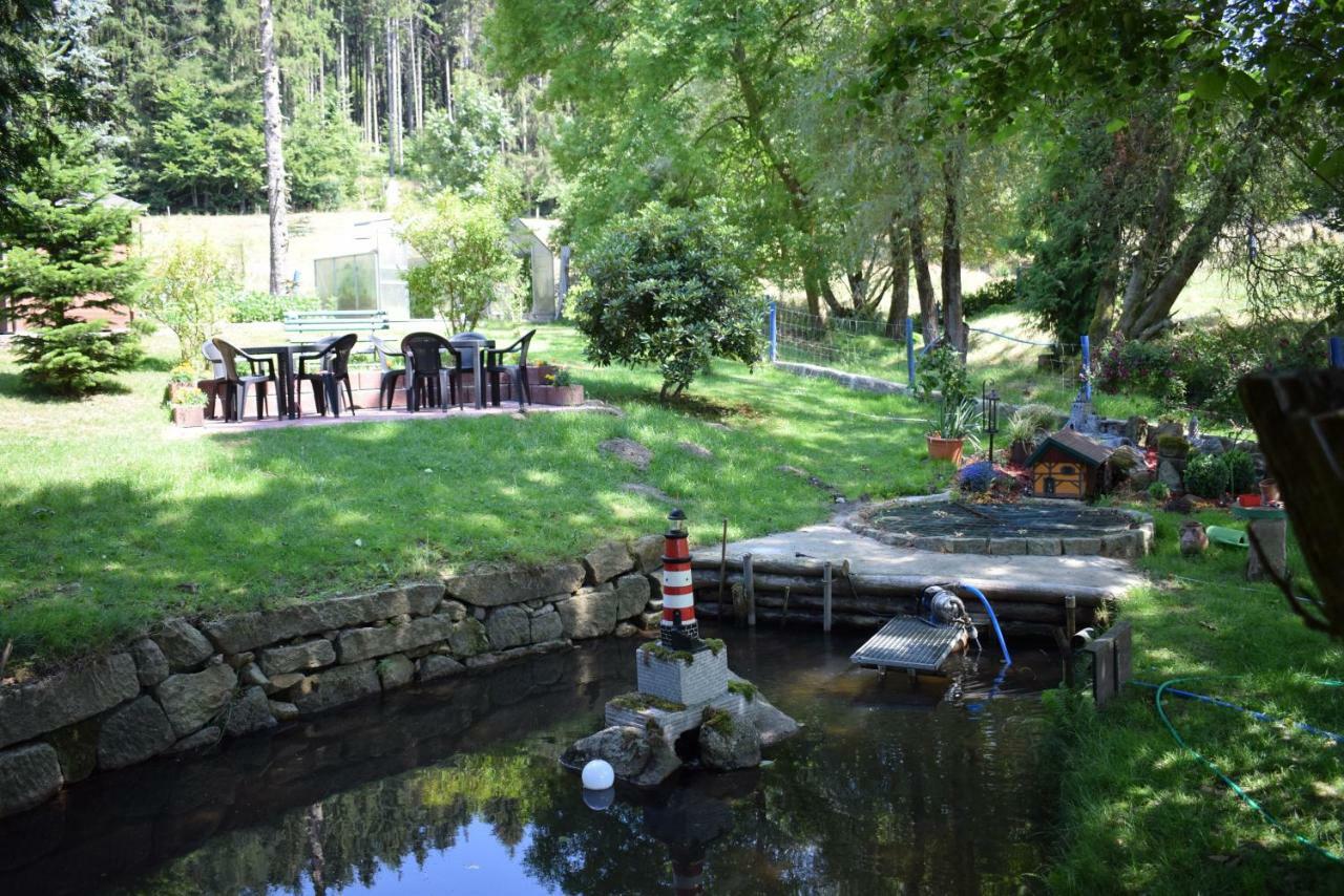 Ferienwohnung Waldmuehle Saupsdorf Eksteriør billede